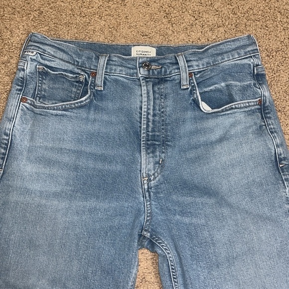 Citizens of Humanity COH Daphne Stovepipe Straight Crop Jean 28 - Picture 3 of 7